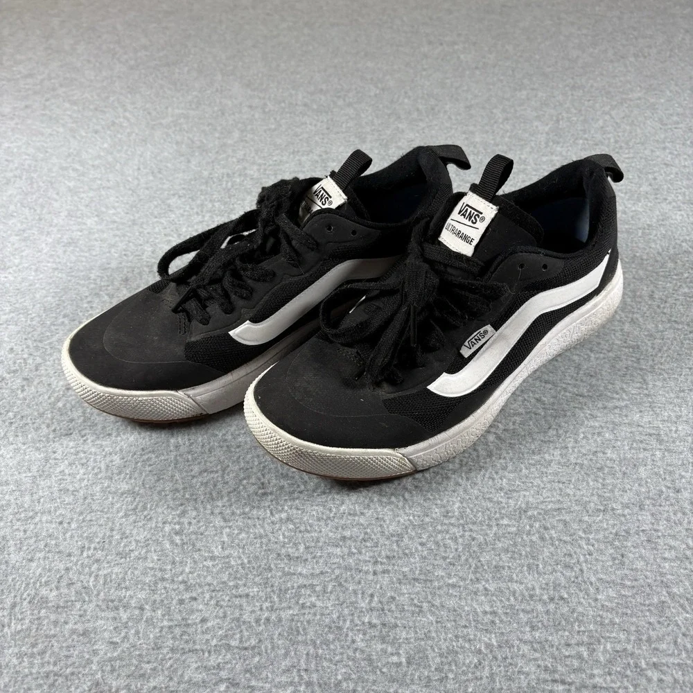 Vans UltraRange Rapidweld Black White Sneakers Mens 6.5 Womens 8 Shoes 721356